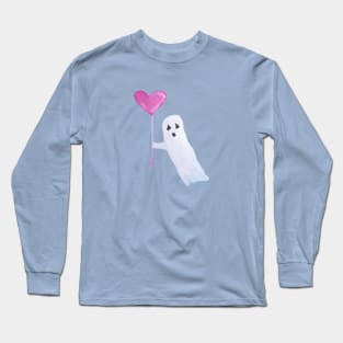 Cute Ghost Long Sleeve T-Shirt